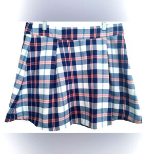 Copper Key Skirt Youth Girls XL Light Academia Plaid School Girl Skirt Mini